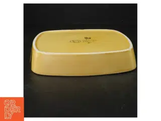 Gul keramik fad 790-2884 fra Royal Copenhagen (str. 22 cm)
