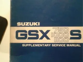 Service manual Suzuki  750/1100