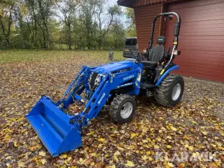 Minitraktor Solis H26 HTS med frontlæsser