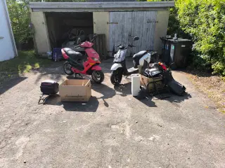 VGA e-mover og Peugeot speedfight 1