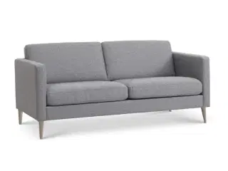 Grå stof sofa