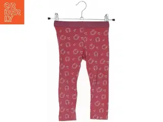 Røde leggings med hovedtelefon-mønster fra Lupilu (str. 92)