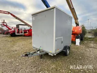 Toilet- og bade letvogn Scanvogn 750 kg