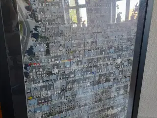 Indrammet plakat.