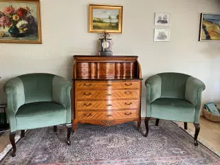 Chartol og velourstole