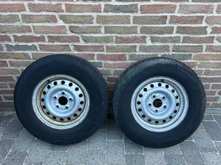 Campingvognshjul 2 stk.