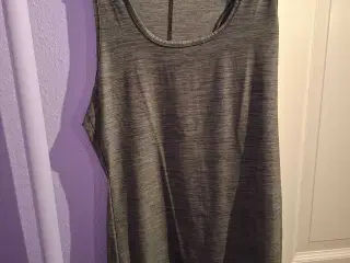 Grå lækker fitness top