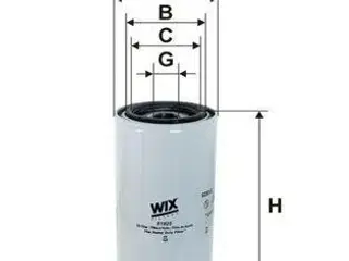 51825 WIX Oliefilter 1-12 - Passer til VOLVO-PENTA+Marine+ YANMAR+Marine Engines