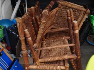 Gamle franske fletstole