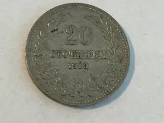 20 Stotinki Bulgaria 1913