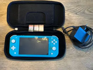 Nintendo switch med spil