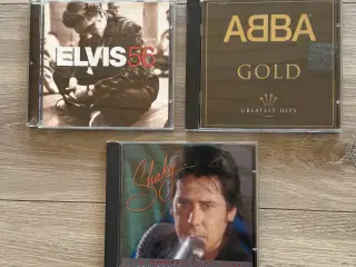 ELVIS, ABBA, SHAKY CD’ER