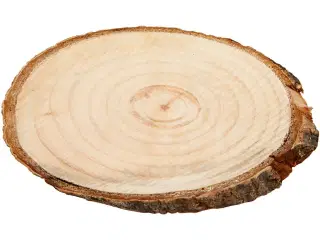 Træskiver, str. 9,5x6 cm, tykkelse 6 mm, 12stk./ 1 pk.
