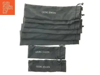 Georg Jensen stofposer fra Georg Jensen (str. 8 styk. 19. x. 6,5 cm. og. 29 x. 7 cm)
