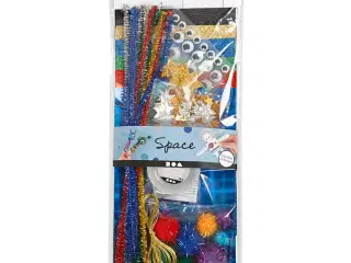 Krea-mix Verdensrummet - Kreative Materialer 1 pk