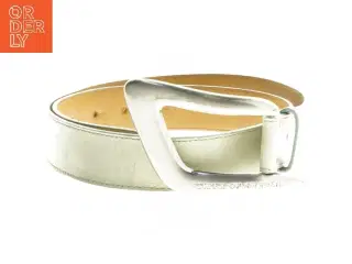 Læderbælte med metallås fra Tiger Of Sweden (str. 85 cm)