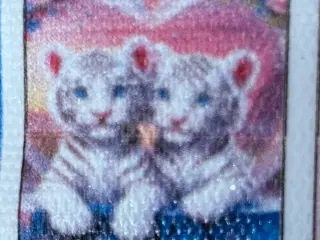 Diamonds paint Hvide tigerunger