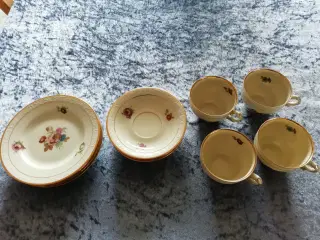 kopper og desserttallerkner