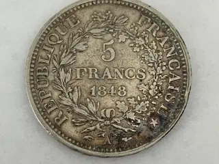 5 Francs France 1848 A