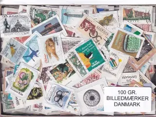 Danmark 100 g. Billedmærker Enkeltklip - Ny varer hjemkommet 31 - 10 - 2024 - Flot Parti !!