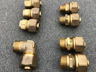 PEX overgange fittings Ø20x2,0 mm