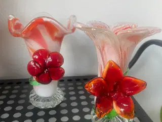 Vintage Murano Glas vaser