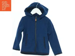 Blå børnetrøje med hætte fra H&M (str. 92)