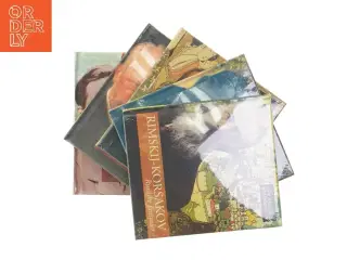 Klassiske komponister CD-samling (str. 15x13,5 cm)