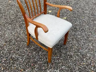 Lænestol I eg fra 1950 erne