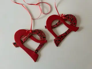 Hjerter syet i patchwork