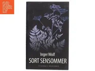 &#39;Sort sensommer&#39; af Inger Wolf (bog)