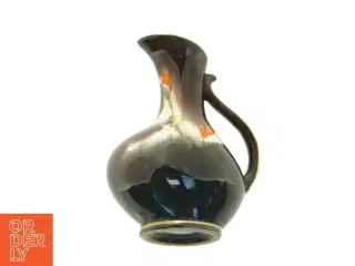 Keramikvase/kande (str. 14,5 x 11 x 9 cm)