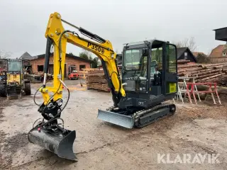 Gravemaskine Rippa P350 med tiltskovl