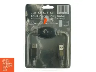 Zolid USB Plug & Play kabel fra Zolio (str. 19 x 14 x 5 cm)