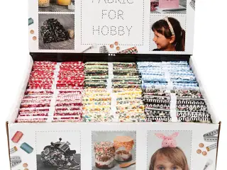 Patchworkstof 45x55 cm - 48 stk. i assorterede farver