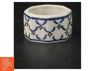 Porcelænsbeholder med låg (str. Ø 7 cm)
