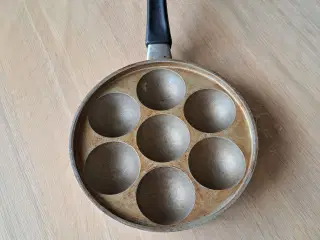 Æbleskivepande sælges