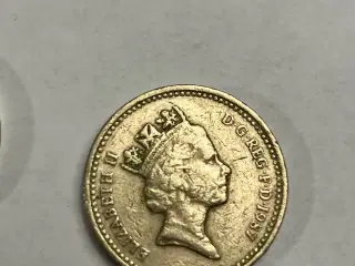 1 Pound England 1987