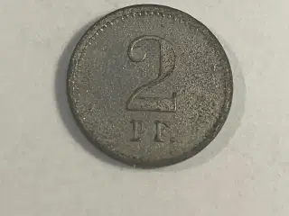 2 Pf. Wert Marke Germany