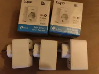 5 stk TP-Link Tapo P100 WI-FI Smart plugs
