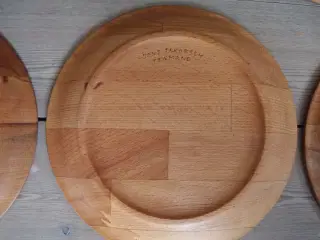 Trætallerkner 8 + 3 stk