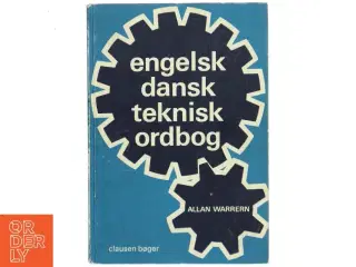 Engelsk Dansk Teknisk ordbog