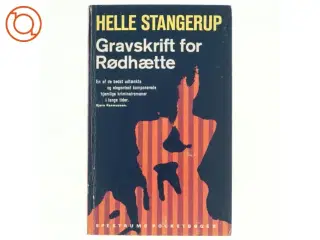 Gravskrift for Rødhætte af Helle Stangerup (Bog)