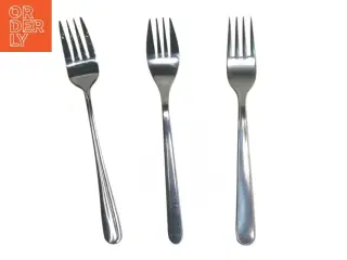 Rustfrit stål gafler (str. 19 cm)