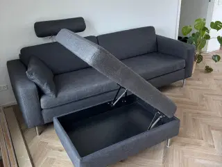 Dejlig tre personers sofa i super fin stand