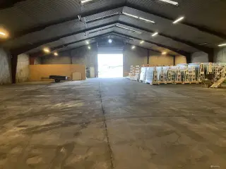 500 m2 lager.