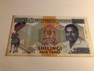 500 shilingi Tanzania