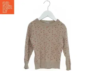 Børnesweater med hjerter og blomster fra Friends (str. 104)