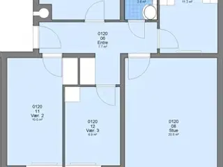 4 værelses lejlighed på 91 m2, Ringkøbing