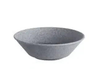 18 stk. Skål lys grå 200 mm Granit